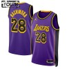 NBA Børn Trøje Los Angeles Lakers Rui Hachimura 28 2022-23 Jordan Statement Edition Lilla Swingman NBA Børn Trøje Los Angeles Lakers Rui Hachimura 28 2022-23 Jordan Statement Edition Lilla Swingman
